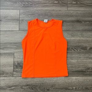 Orange Nike top size large